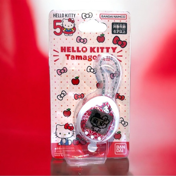 Tamagotchi Nano Red Hello Kitty 50th Anniversary 2024 LIMITED! Bandai-US SELLER! - Picture 1 of 5